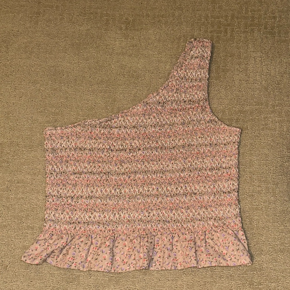 American Eagle one shoulder tank top